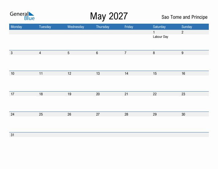 Fillable May 2027 Calendar
