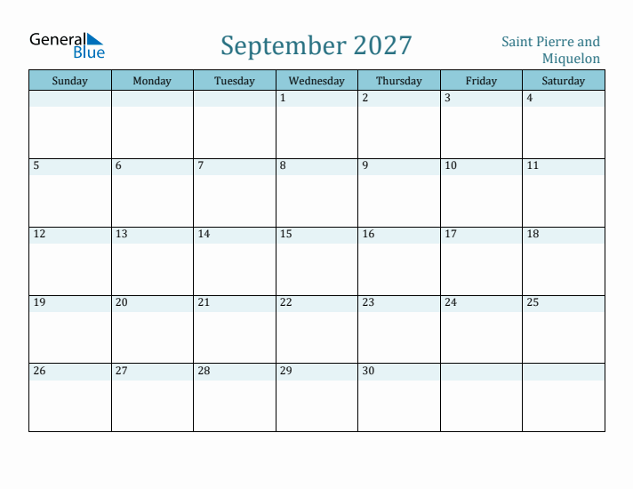 September 2027 Calendar with Holidays