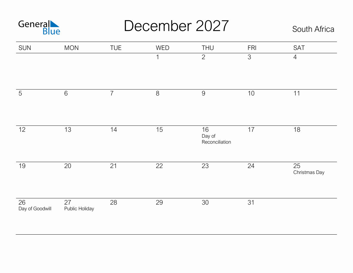 Printable December 2027 Monthly Calendar With Holidays For South Africa printable-december-2027-monthly-calendar-with-holidays-for-south-africa