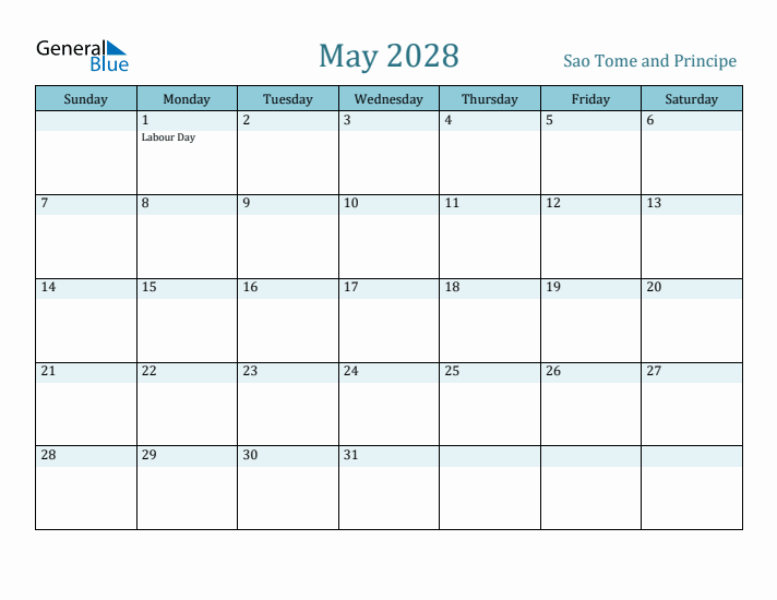 May 2028 Calendar with Holidays
