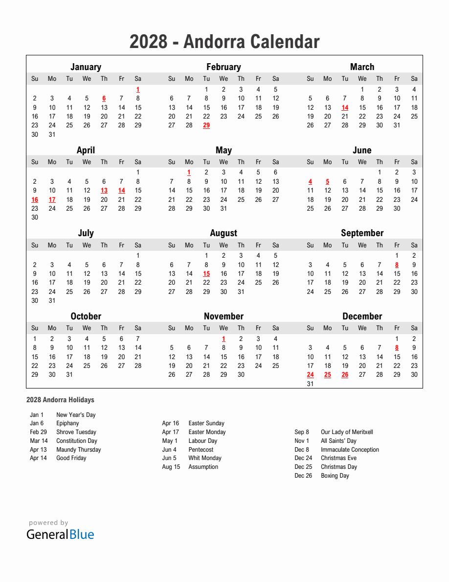 year-2028-simple-calendar-with-holidays-in-andorra