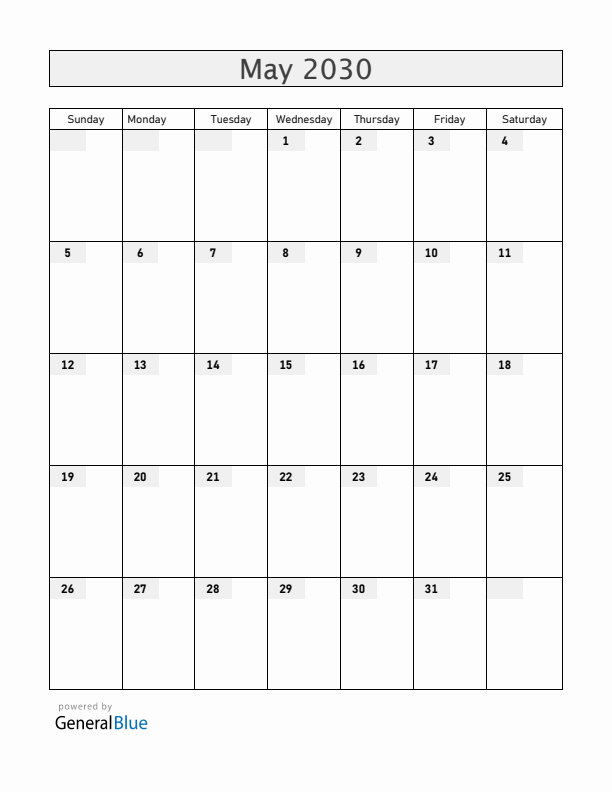 Christmas Island May 2030 Calendar with Holidays