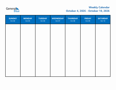 Downloadable, editable and printable current year calendar 2026