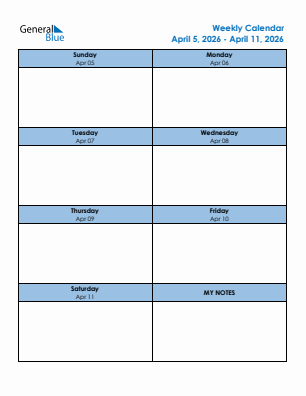 Downloadable, editable and printable current year calendar 2026