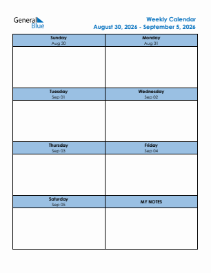 Downloadable, editable and printable current year calendar 2026