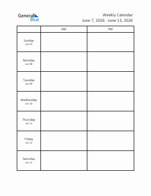 Downloadable, editable and printable current year calendar 2026