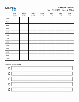 Downloadable, editable and printable current year calendar 2026