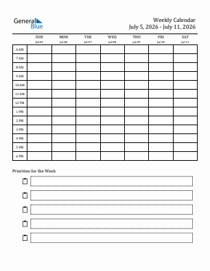 Downloadable, editable and printable current year calendar 2026
