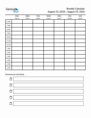 Downloadable, editable and printable current year calendar 2026