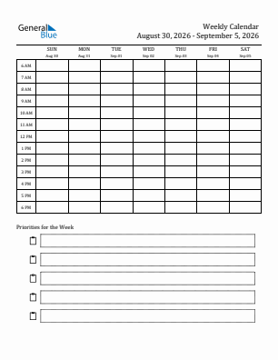 Downloadable, editable and printable current year calendar 2026