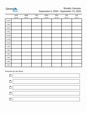 Downloadable, editable and printable current year calendar 2026