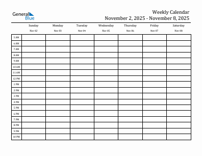 Downloadable, editable and printable current year calendar 2025