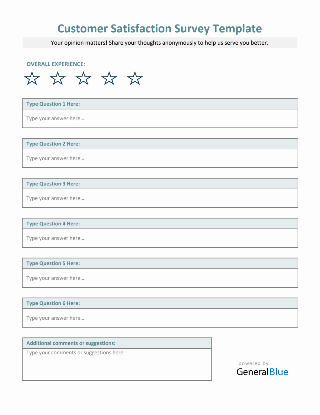 Fillable Customer Feedback Form.pdf Fillable Customer Feedback Survey Form in Word