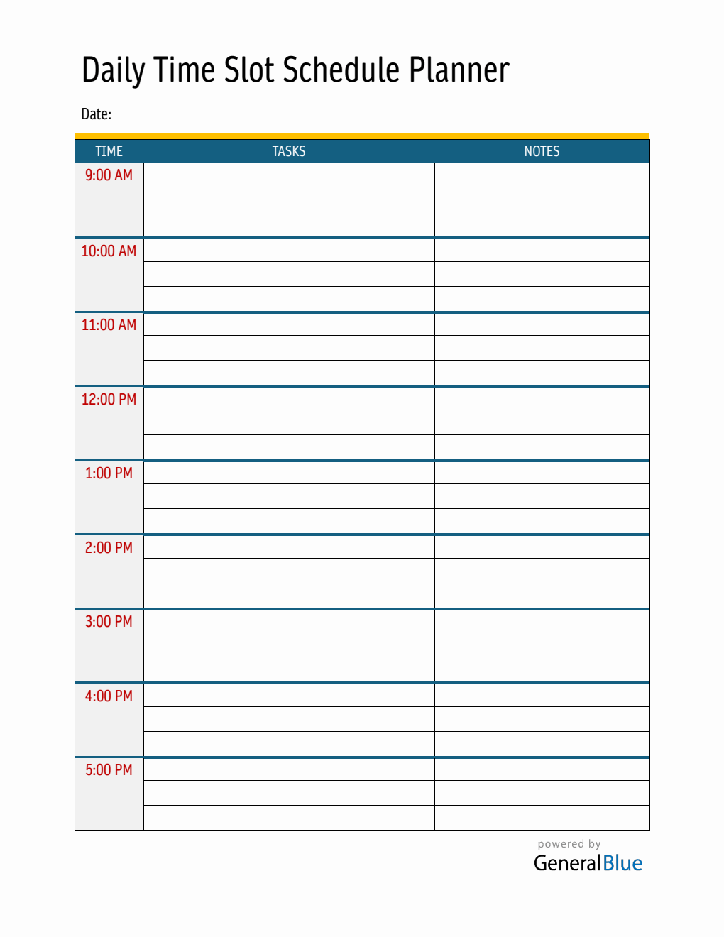 Lapping Schedule 30 Minute Interval Daily Schedule Template PDF
