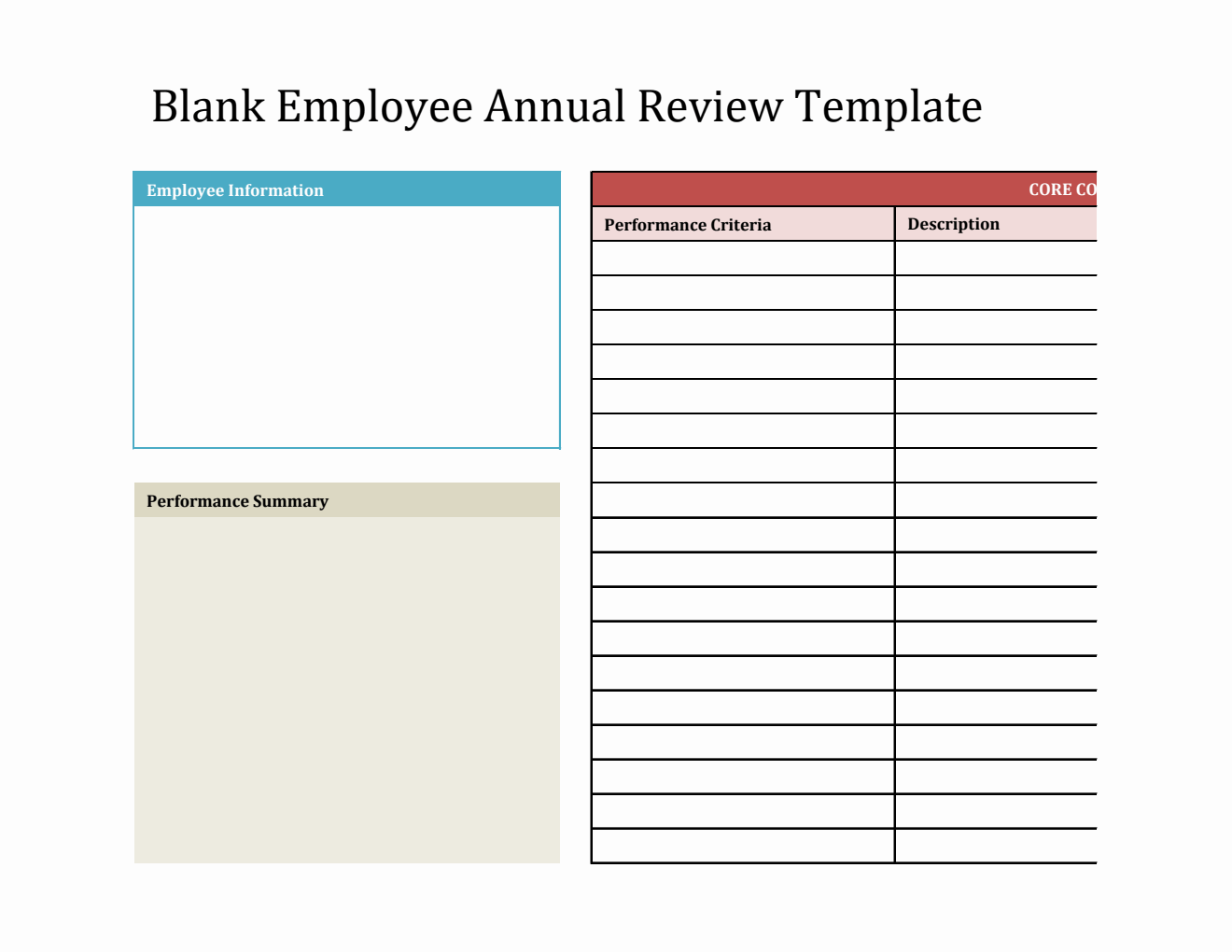 Employee Performance Review Templates employee-performance-review-templates