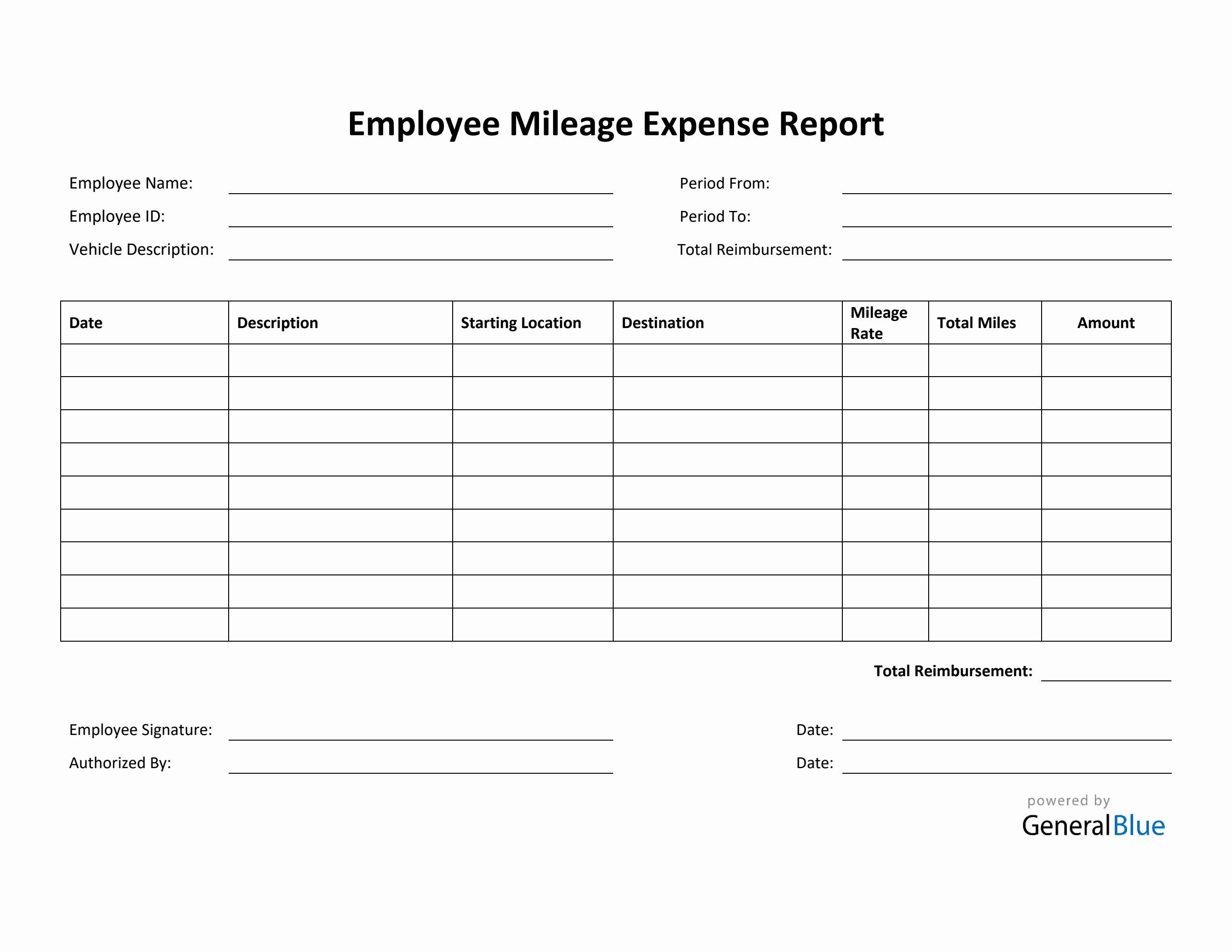 Printable Employee Mileage Expense Report Template In Word printable-employee-mileage-expense-report-template-in-word