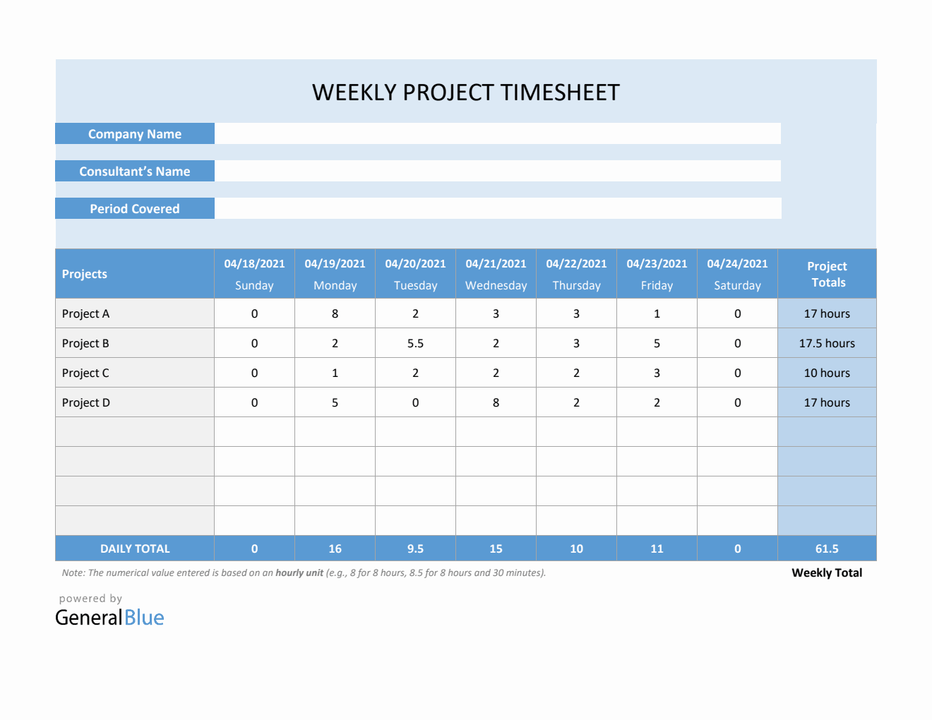 Weekly Timesheet Templates weekly-timesheet-templates