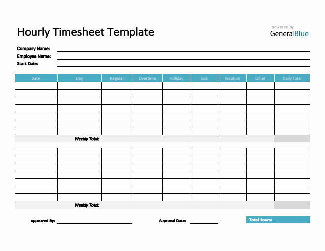 timesheet templates