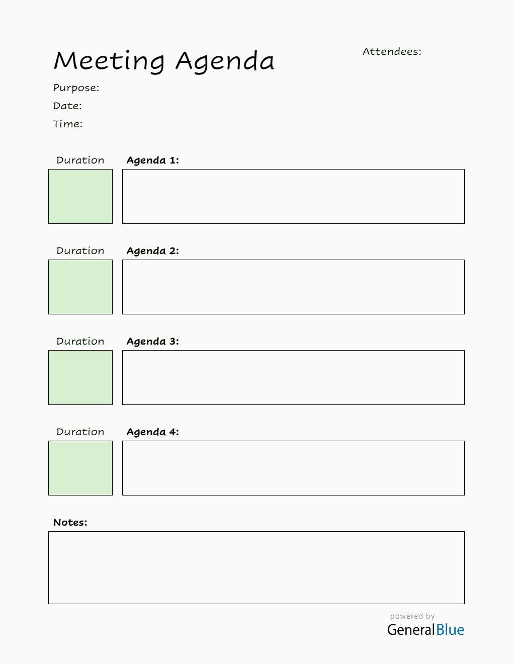Free PDF Meeting Templates free-pdf-meeting-templates