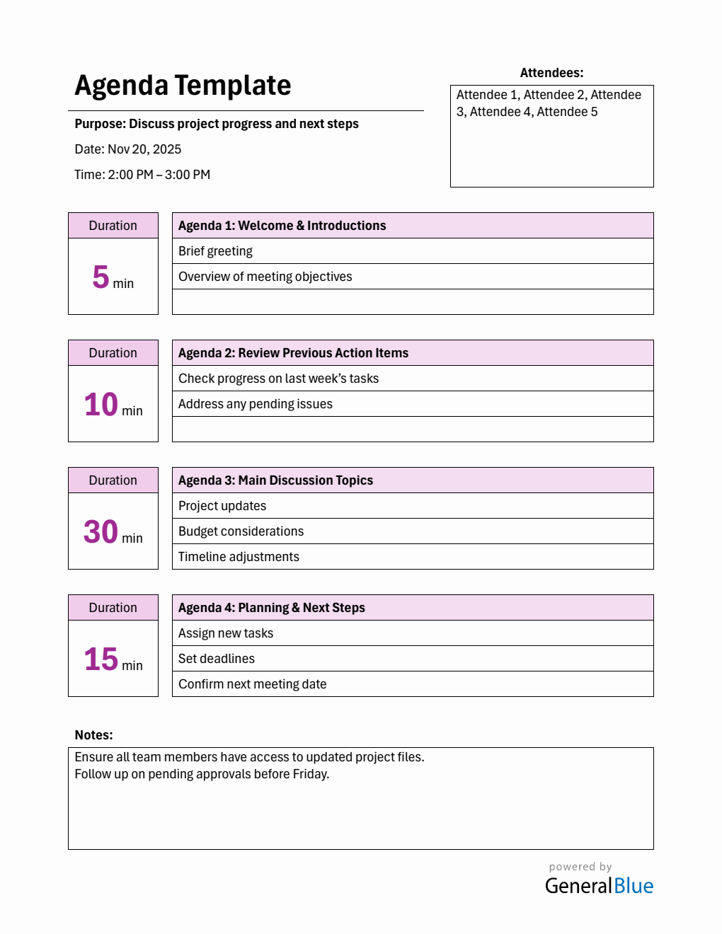 Free Word Agenda Templates free-word-agenda-templates