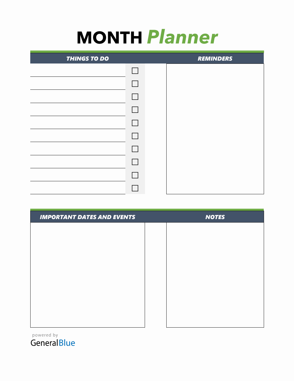 Free Monthly Planner Template Word Sleek Free Monthly Planner Template Word Sleek