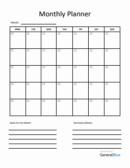 Simple Weekly Schedule Template in Word