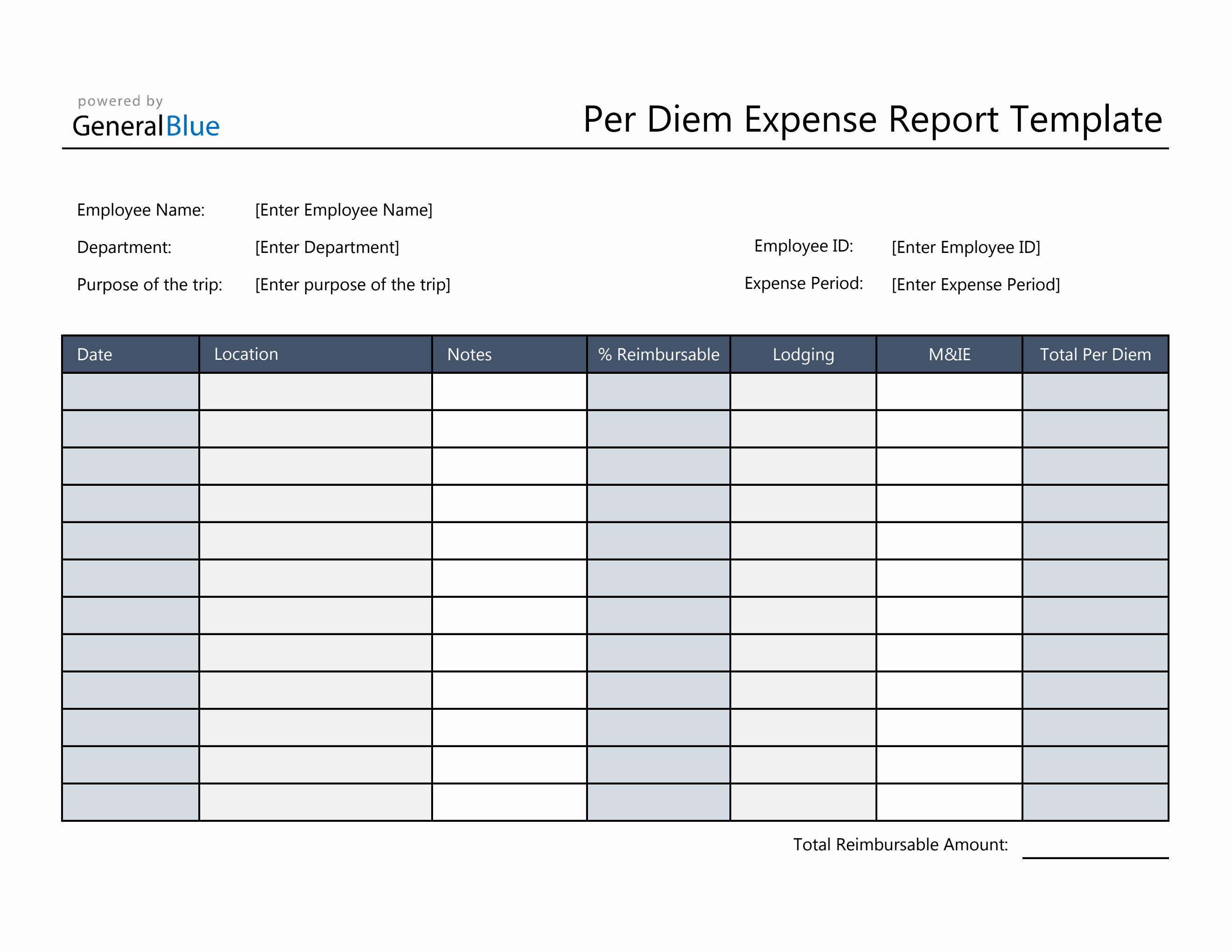 Editable Per Diem Expense Report In Excel editable-per-diem-expense-report-in-excel
