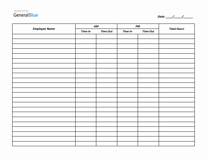 timesheet templates