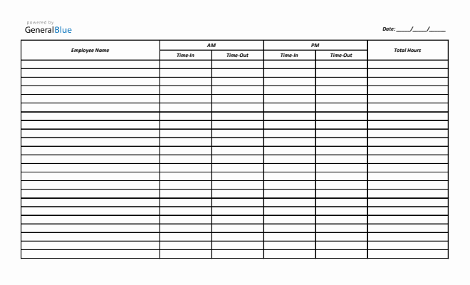 Timesheet Templates