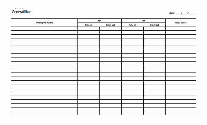 Timesheet Templates