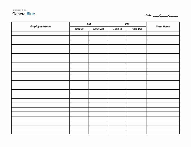 timesheet templates