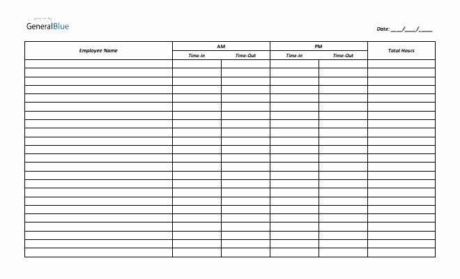Timesheet Templates