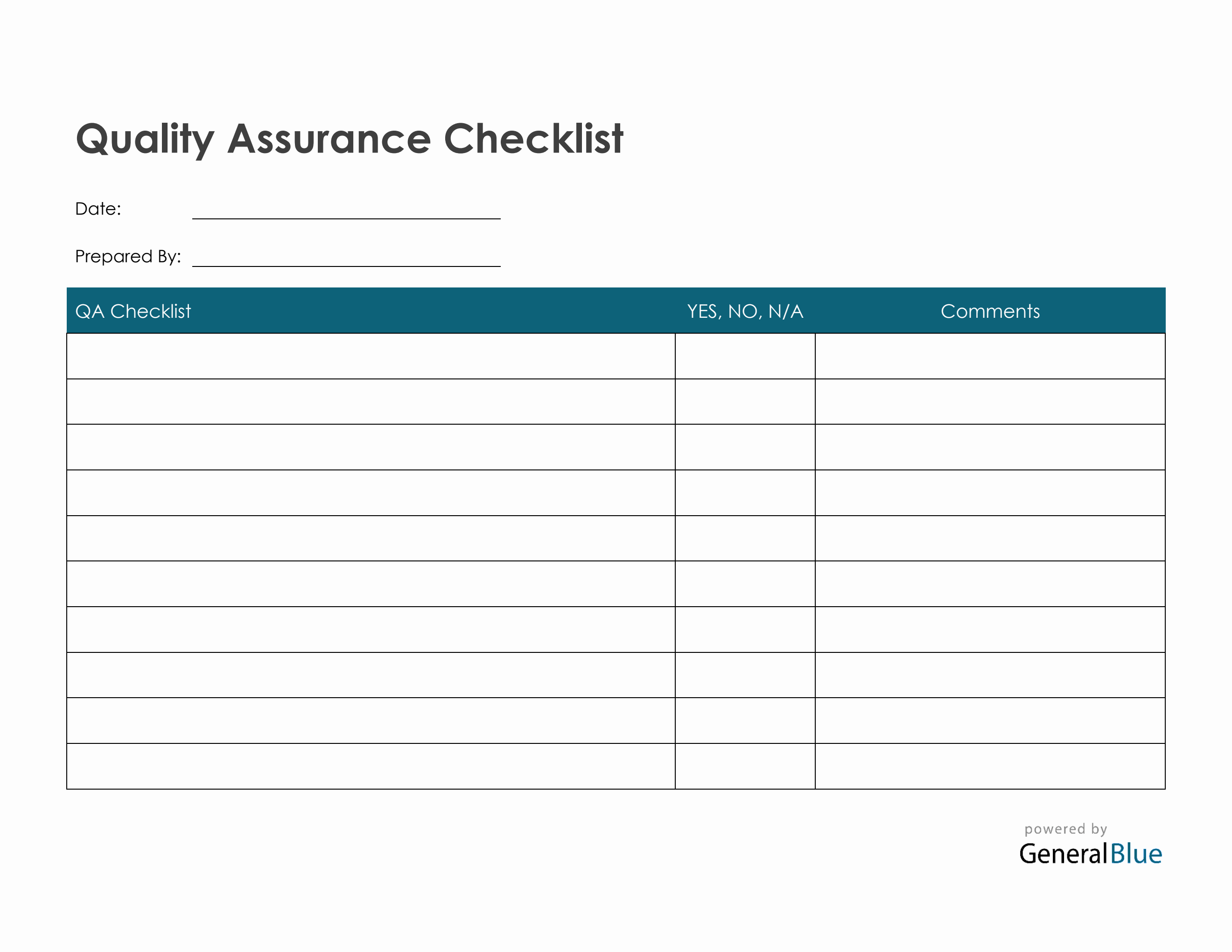 Quality Assurance Checklist in Word Throughout Invoice Checklist Template