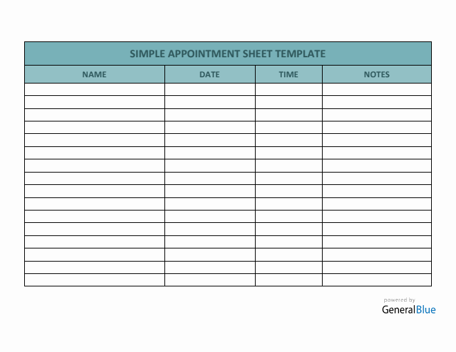 Appointment Templates