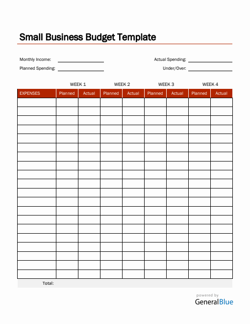 monthly business income and expense template monthly business income and expense template