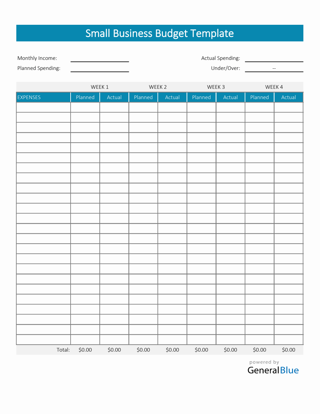 Free Excel Business Accounting Templates