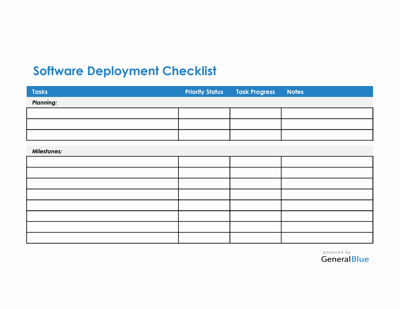 Checklist Templates