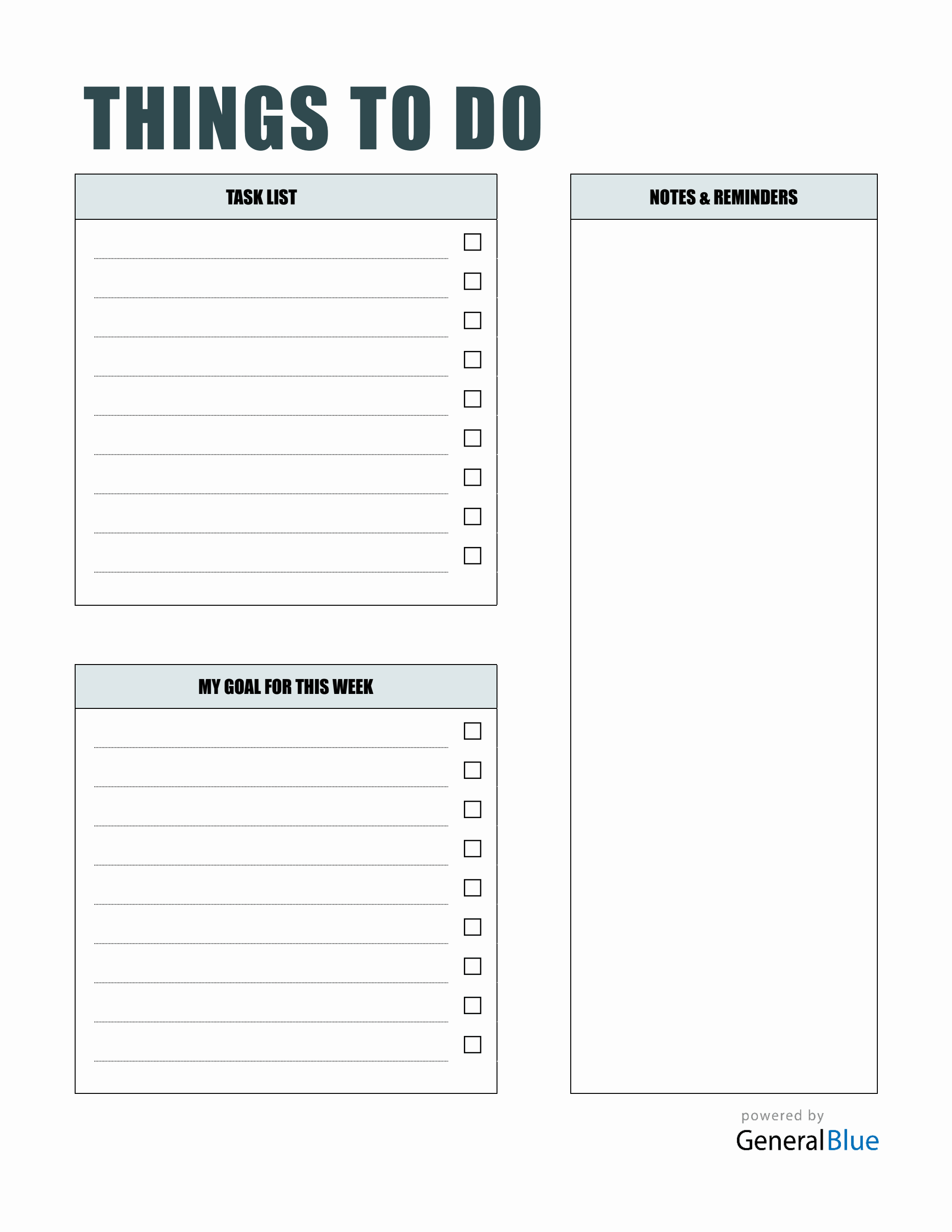 Free Simple To Do List Template (Word Version), image size:2040x2640