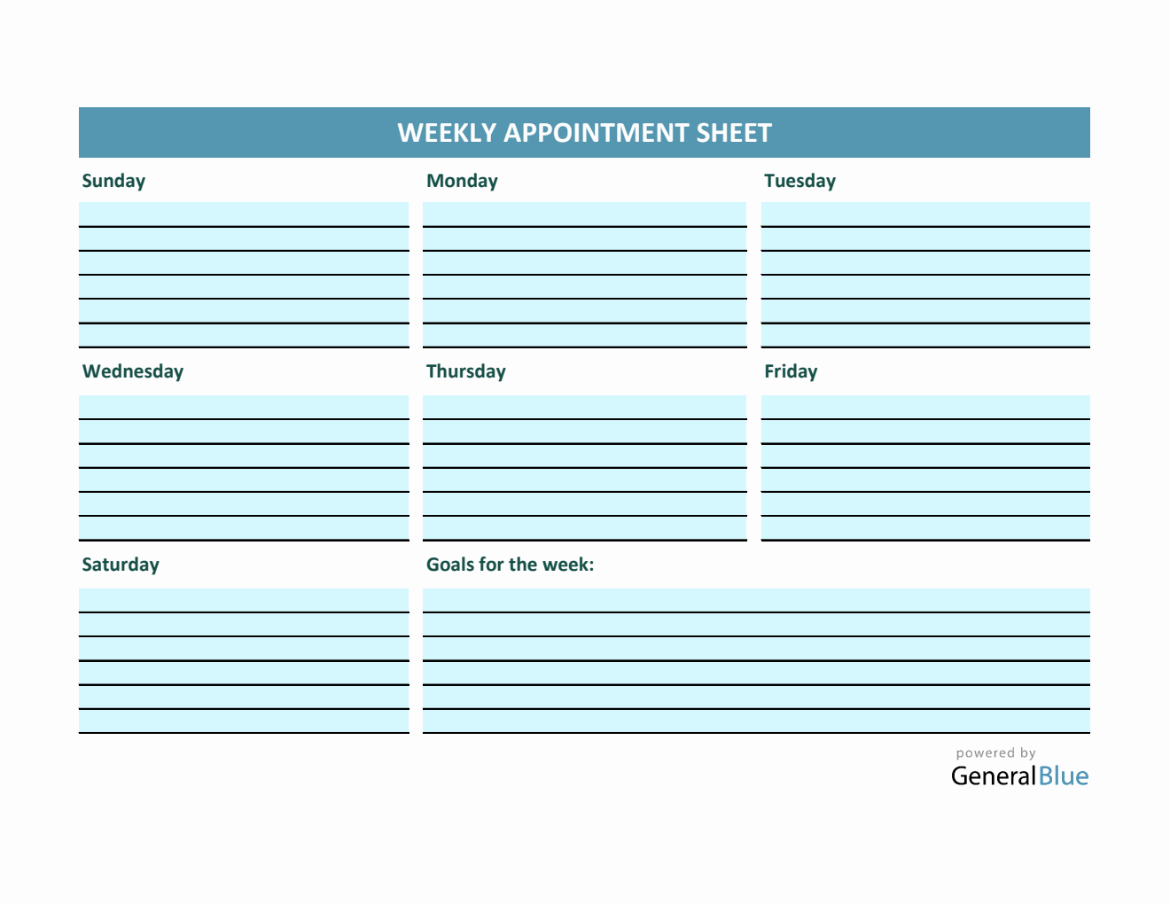Free Excel Appointment Templates Free excel appointment templates