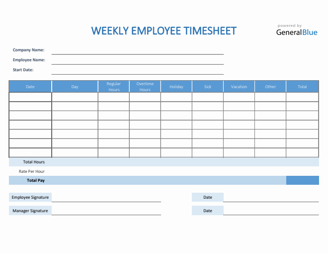 timesheet templates