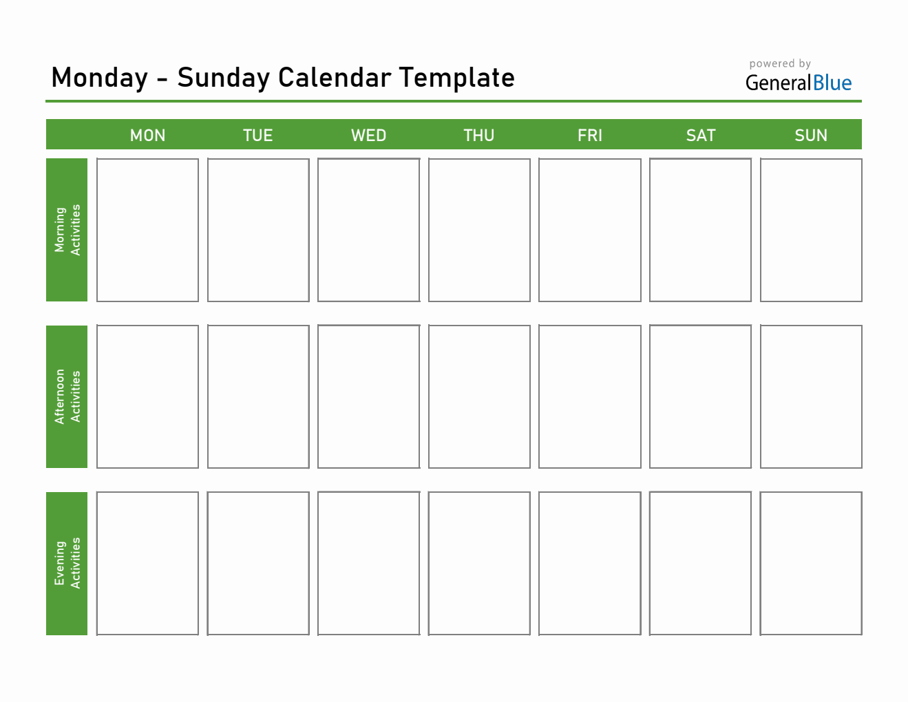 Week Template.pdf Free Weekly Planner | Landscape PDF Template