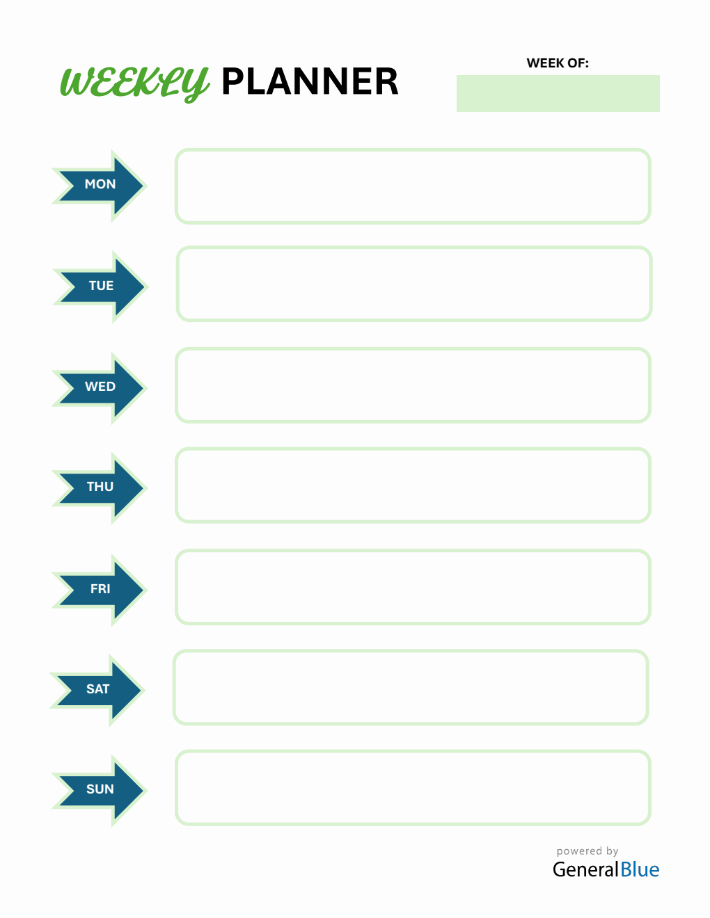 Vertical Weekly Planner Templates vertical-weekly-planner-templates