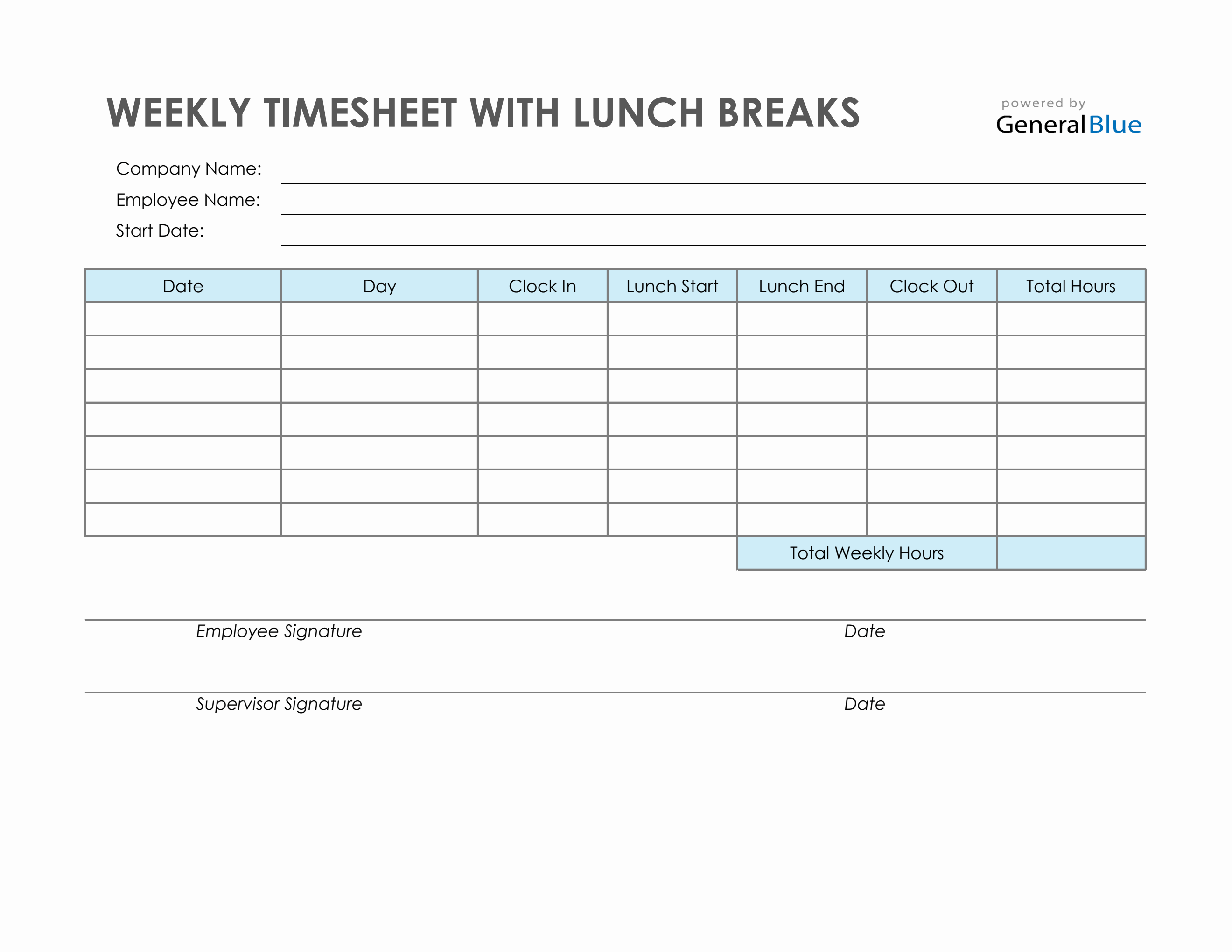 Lunch Schedule Template Excel Lunch Schedule Template Excel