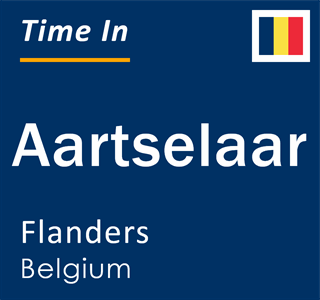 Current local time in Aartselaar, Flanders, Belgium