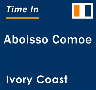 Current local time in Aboisso Comoe, Ivory Coast