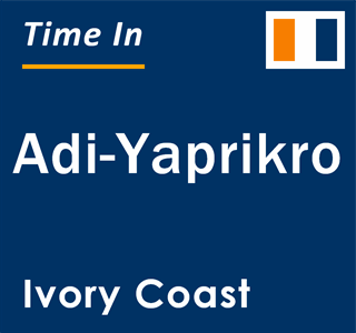Current local time in Adi-Yaprikro, Ivory Coast