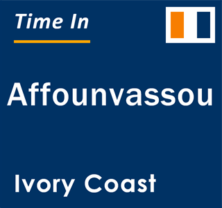 Current local time in Affounvassou, Ivory Coast
