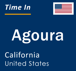 Current local time in Agoura, California, United States