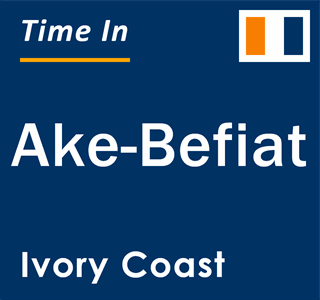 Current local time in Ake-Befiat, Ivory Coast
