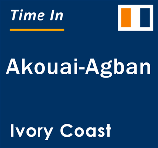 Current local time in Akouai-Agban, Ivory Coast